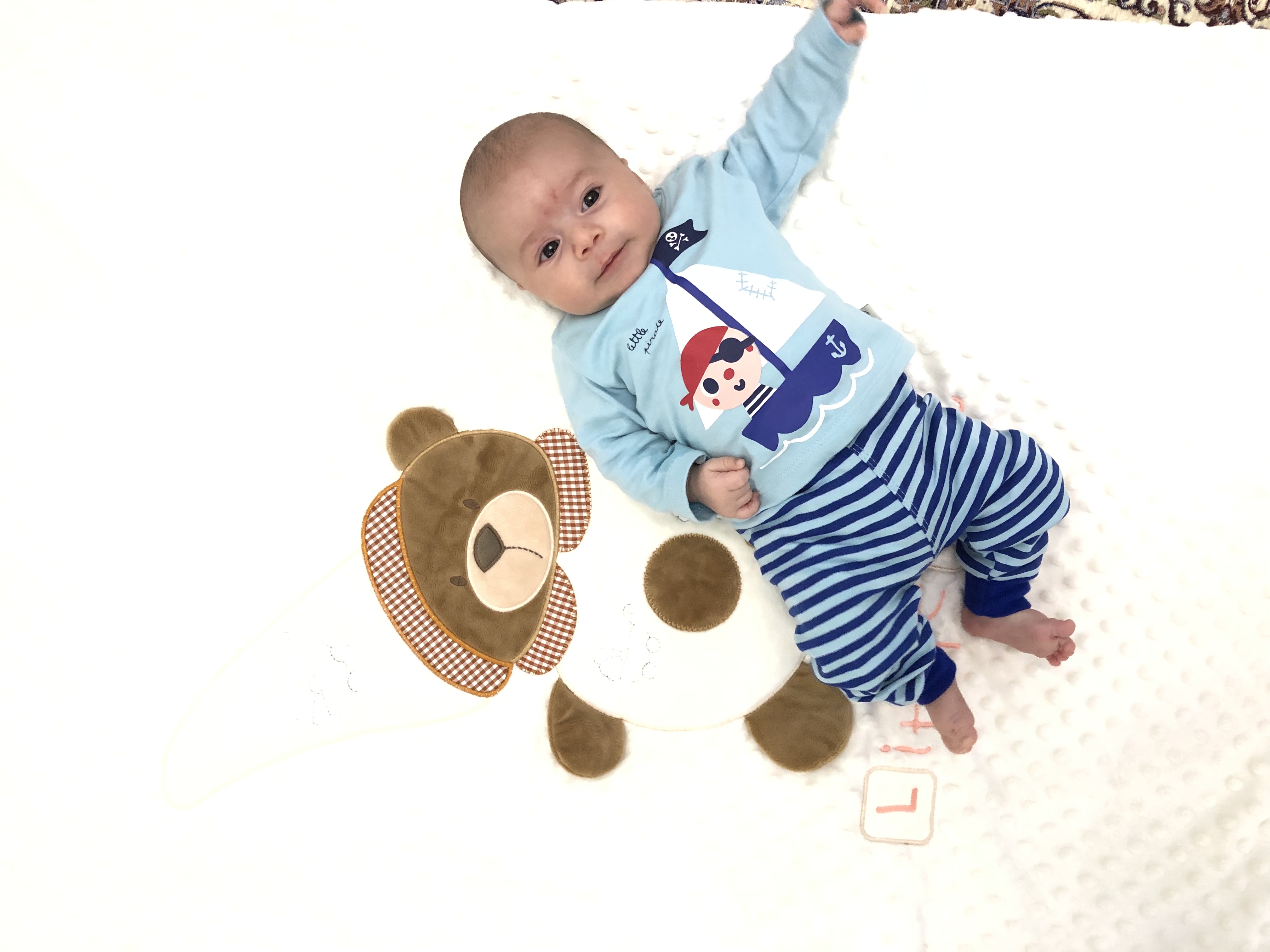 یک ماهگی نوزاد امیرمحمد خانبیکی