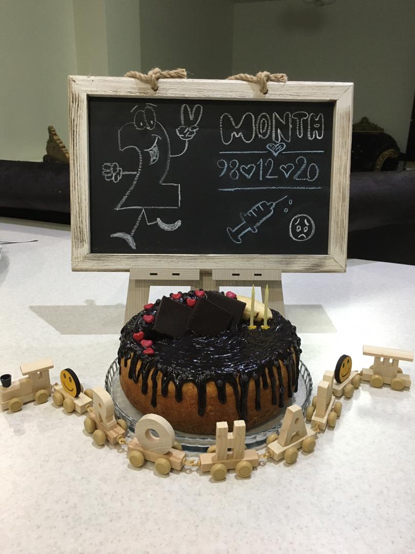 دو ماهگی نوزاد رهام روانسوز