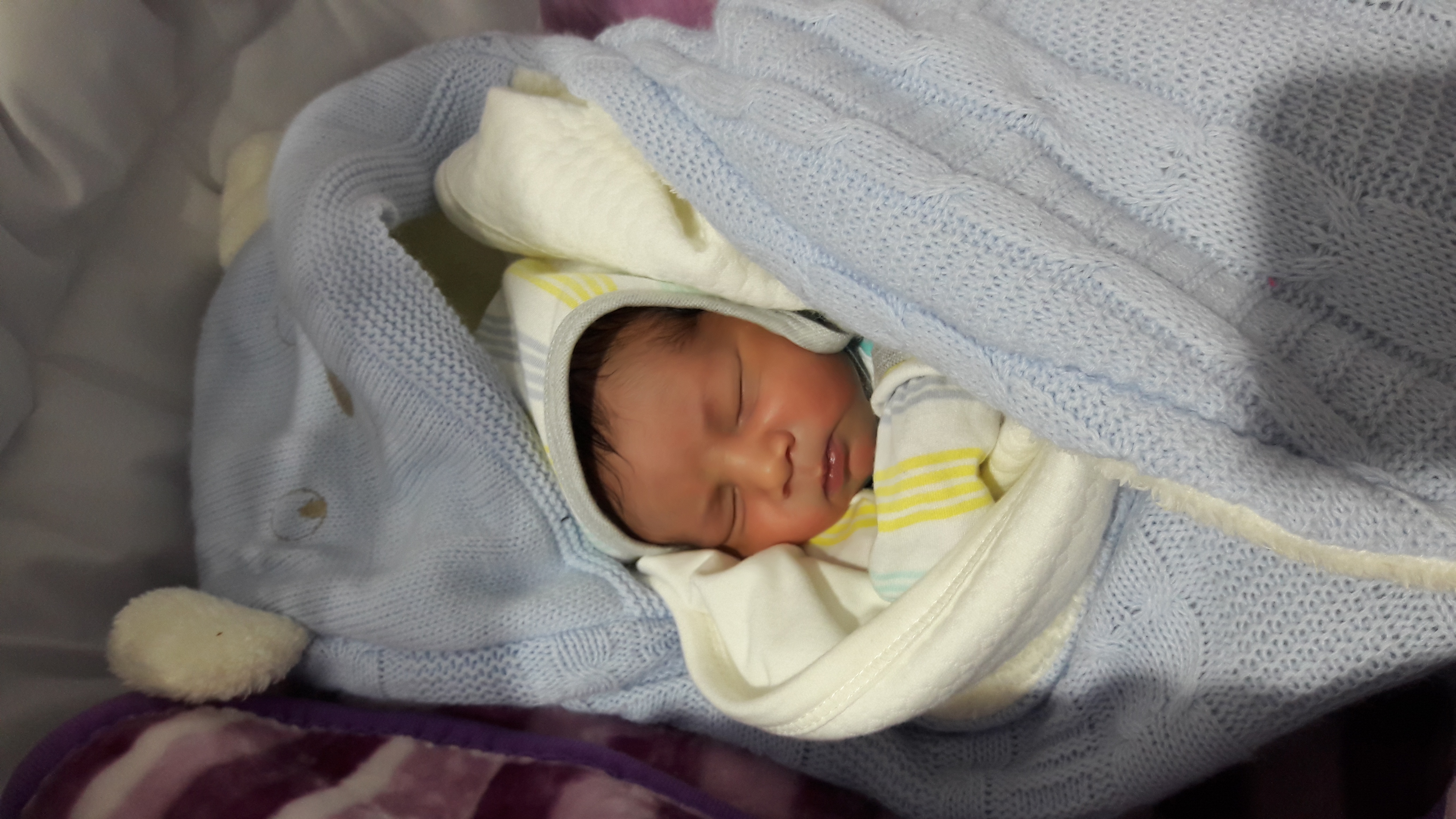 متولد شدن نوزاد مانیار احدی