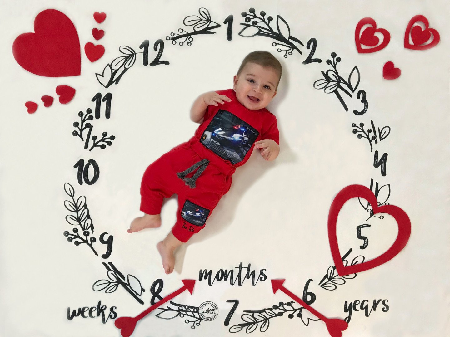 تم عکس زمستانی نوزاد ايليا خسروي