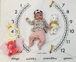 سه ماهگی نوزاد مانلی صادقی