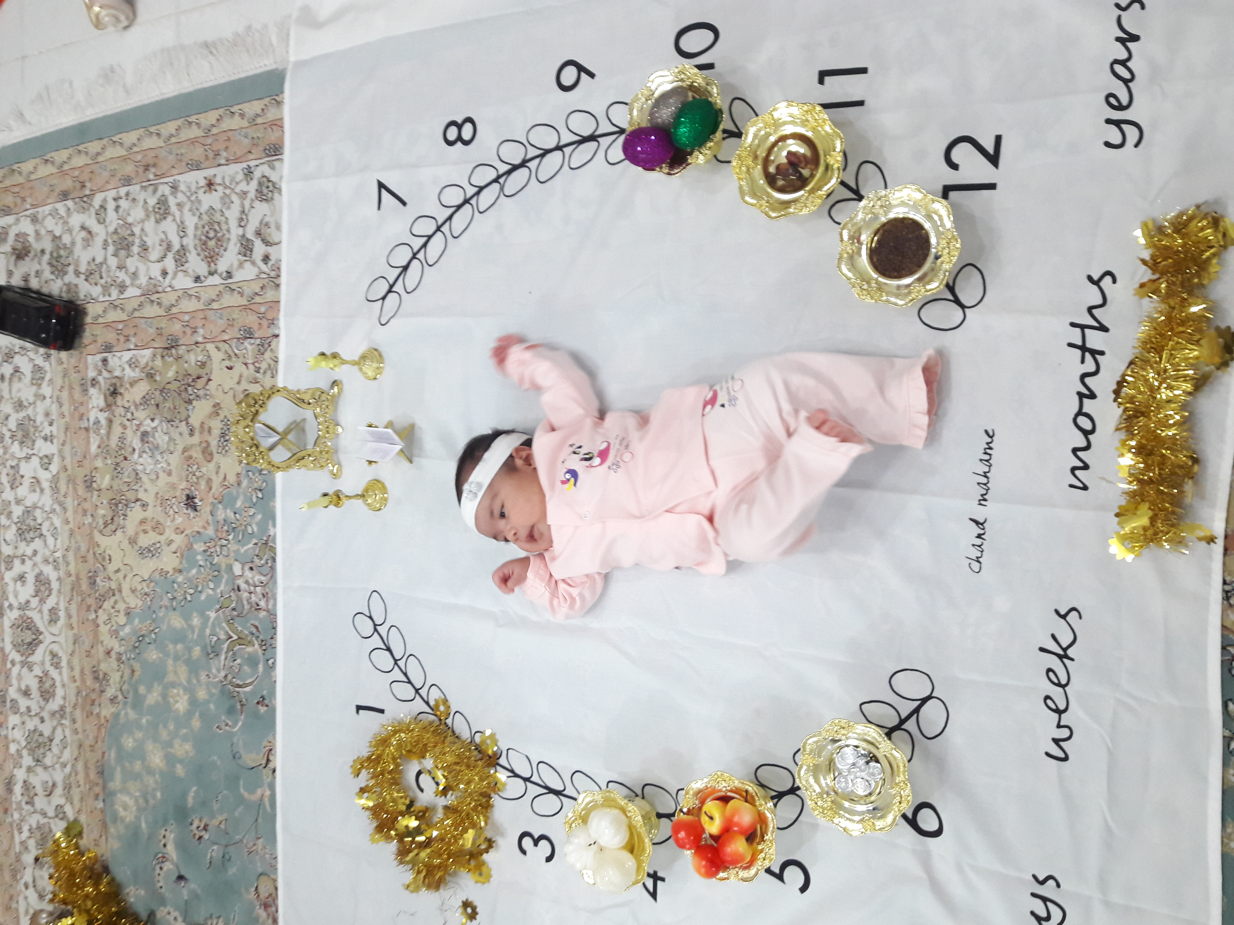 دو ماهگی نوزاد فاطمه صفایی