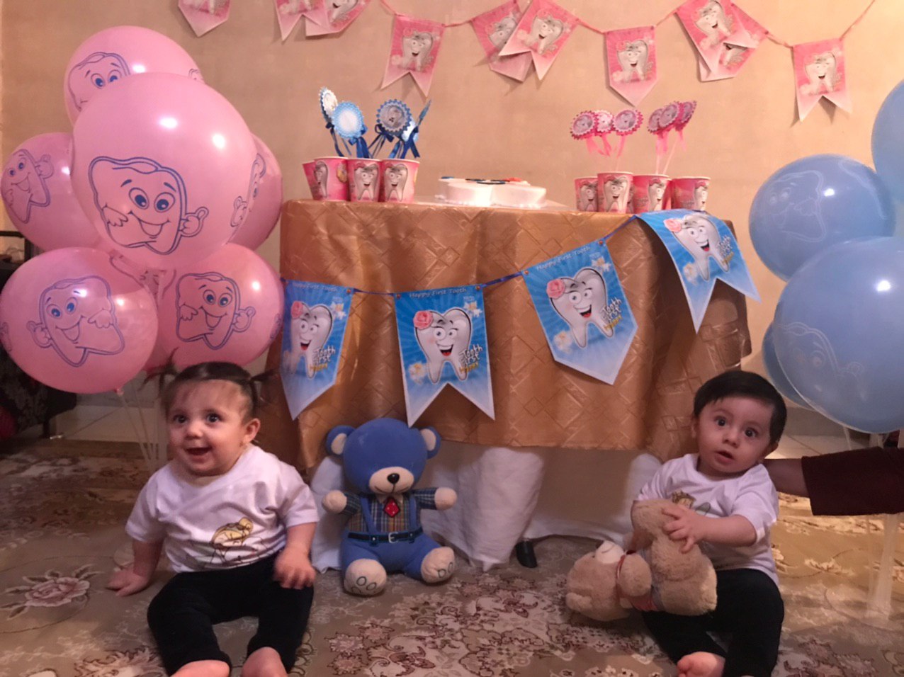 نه ماهگی نوزاد سایا و سایمان عبدی