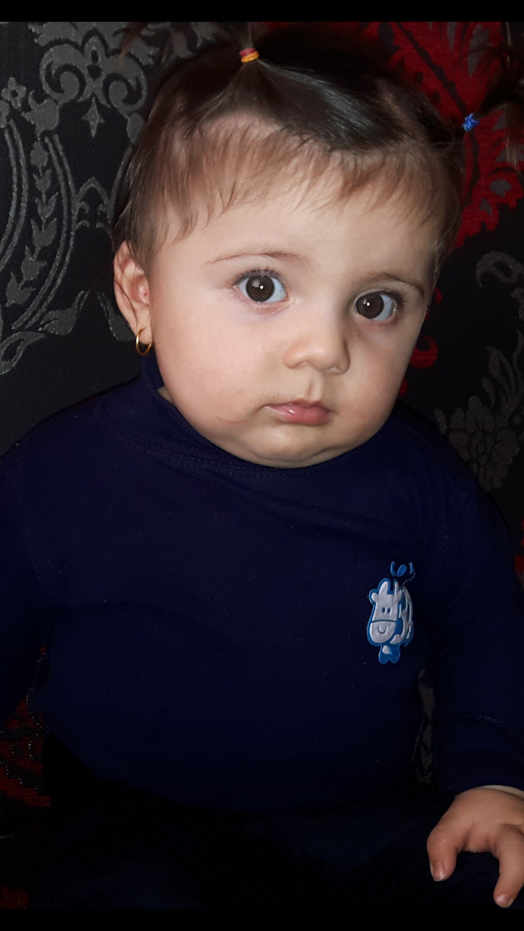 چهار‌دست و پا رفتن نوزاد سایا و سایمان عبدی