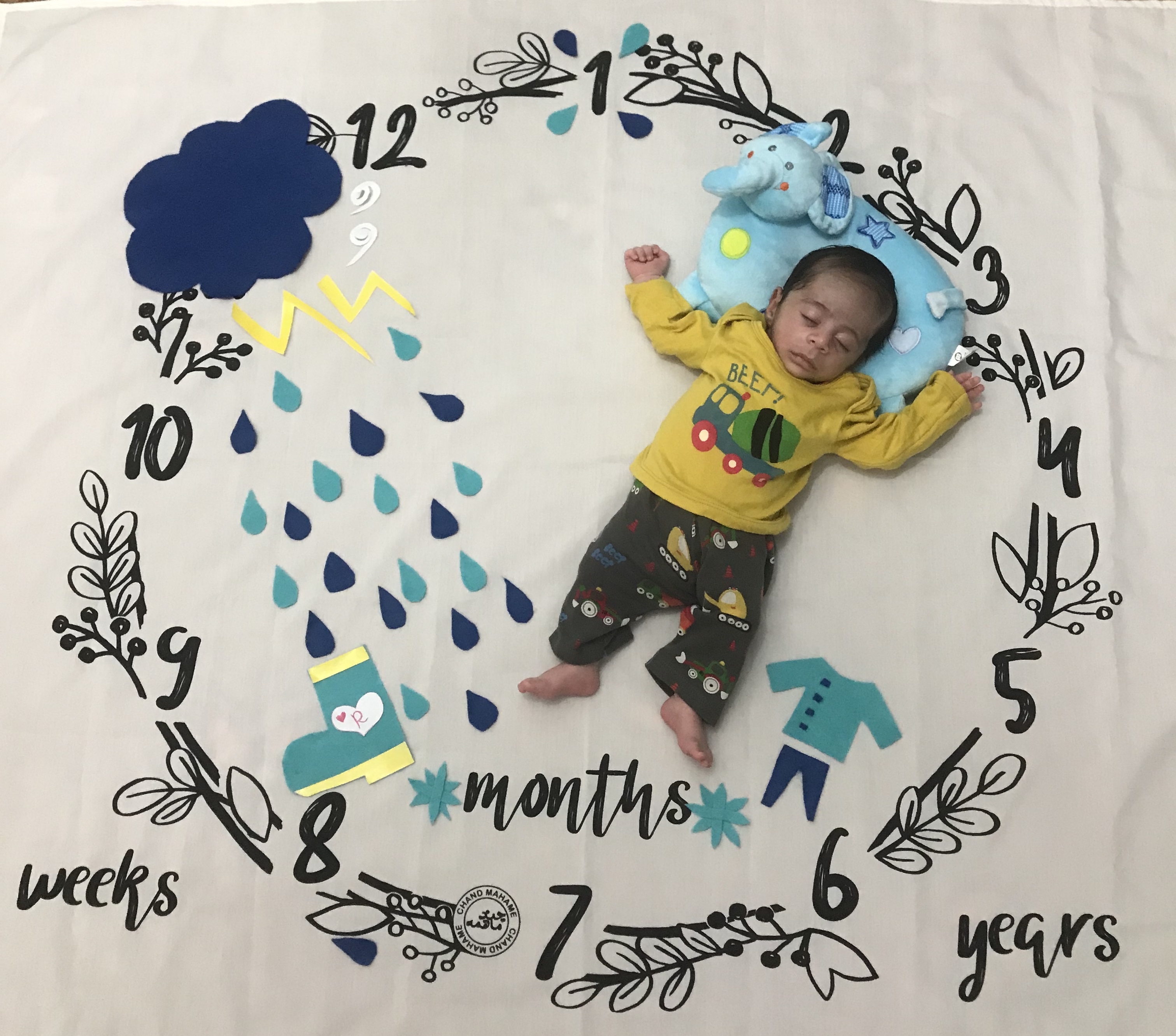 عکس نوزاد پسر رادین حاجی زاده