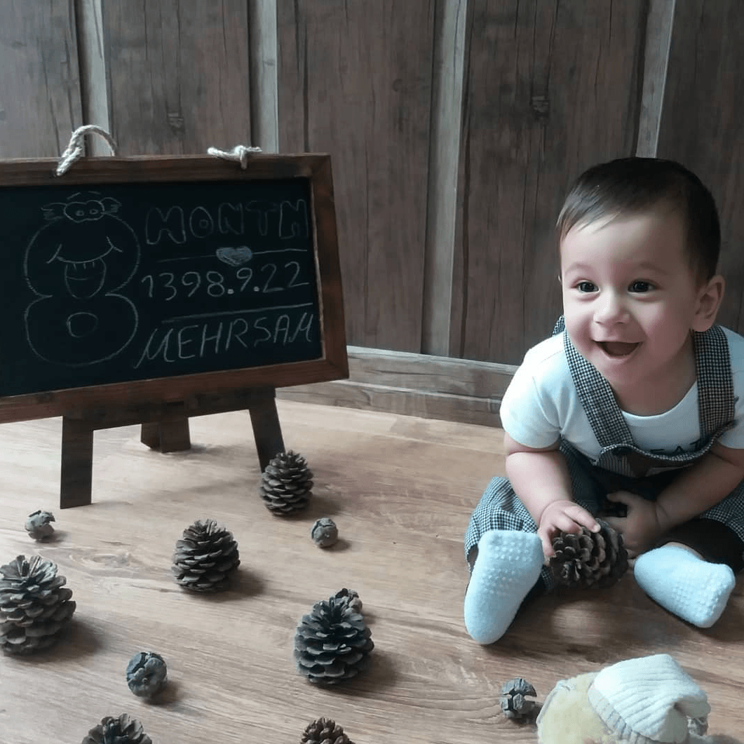 هشت ماهگی نوزاد مهرسام عفیفی