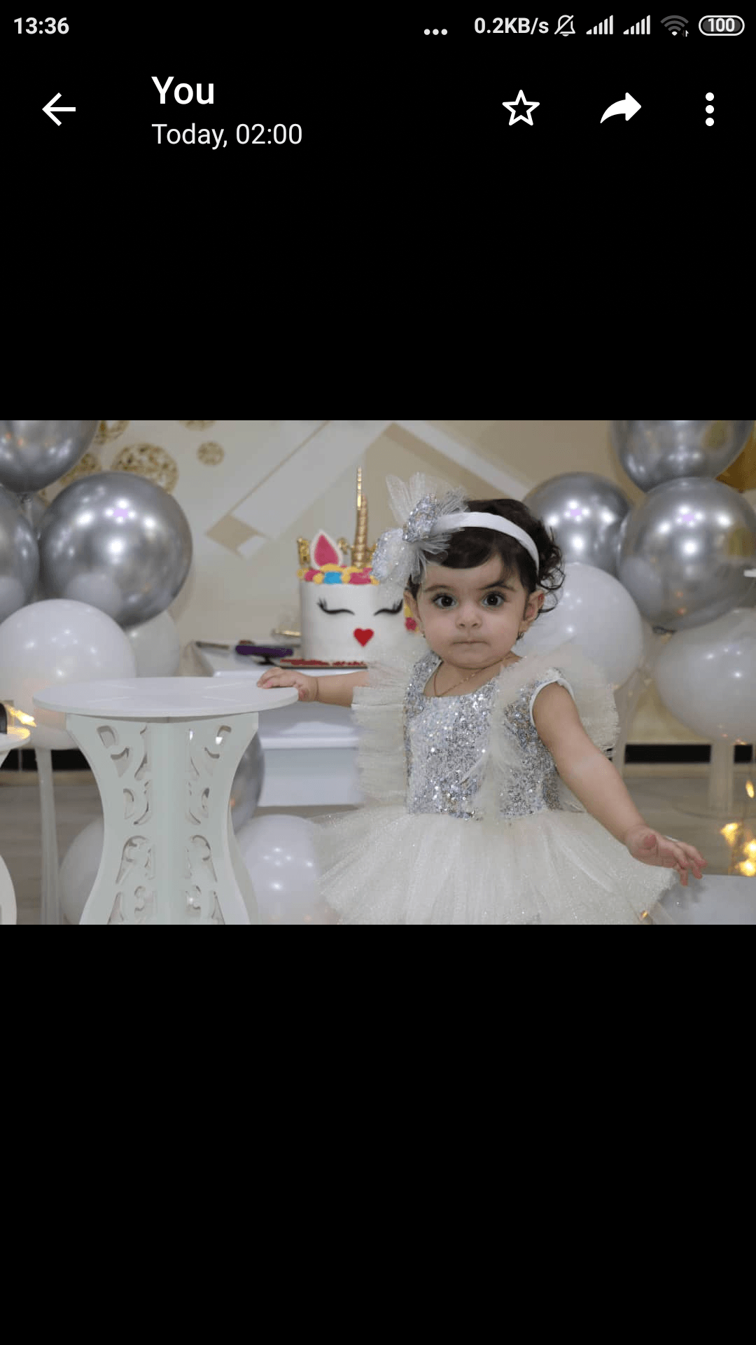 دوازده ماهگی نوزاد سیده ژوانا دستمزد