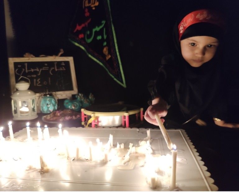 عکس محرم کودک همتا قیاسوند