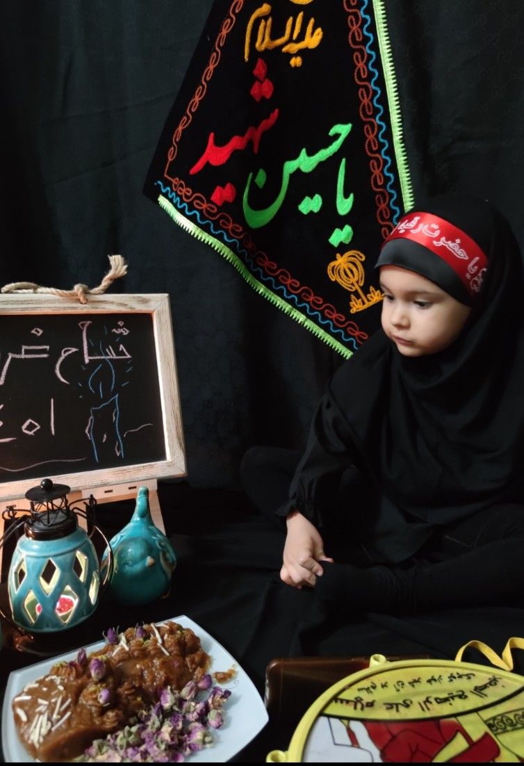 عکس محرم کودک همتا قیاسوند