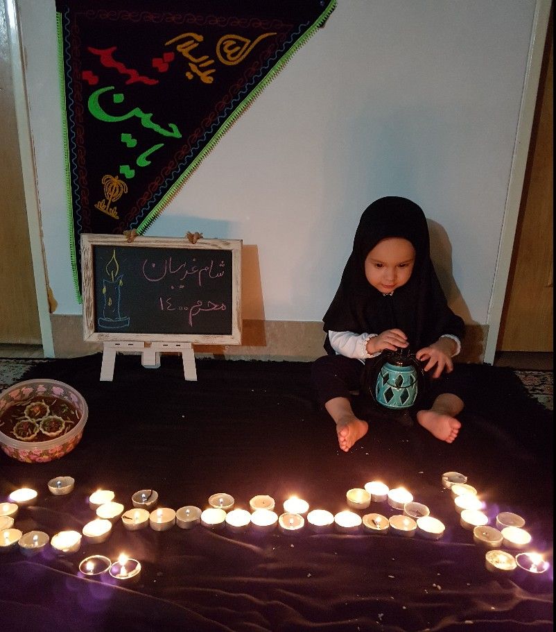 عکس محرم کودک همتا قیاسوند