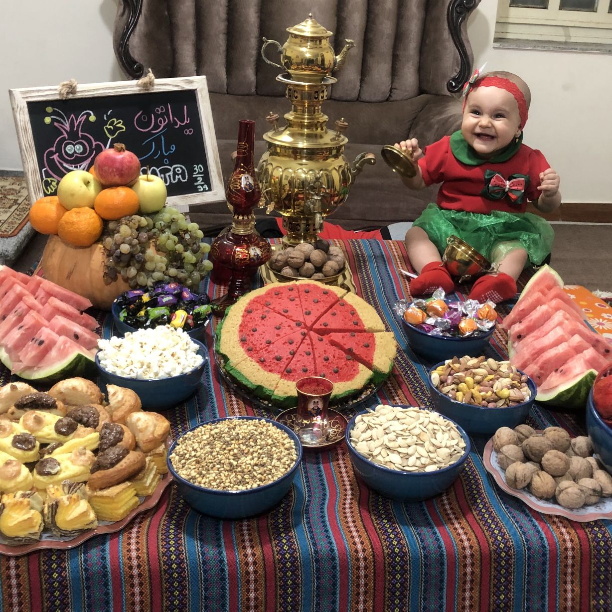 تم عکس پاییزی نوزاد همتا قیاسوند