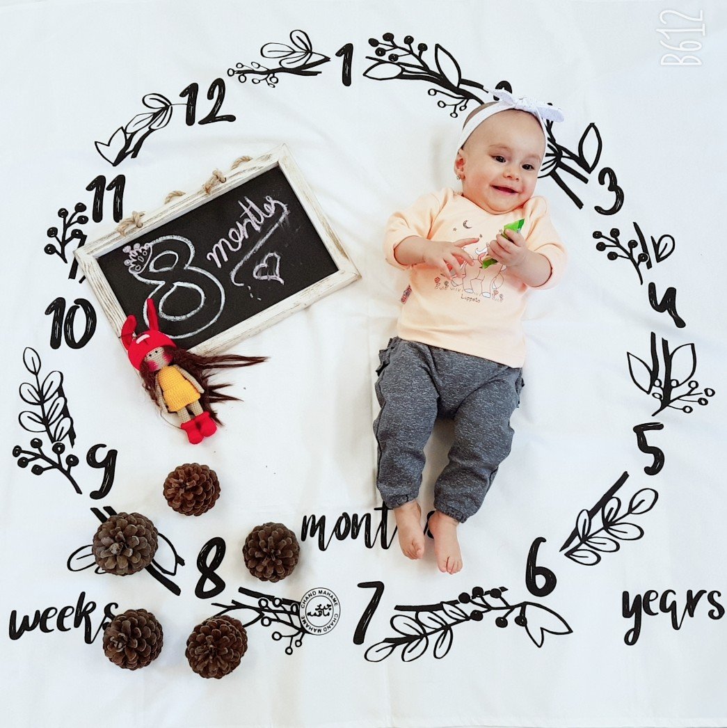 هشت ماهگی نوزاد همتا قیاسوند