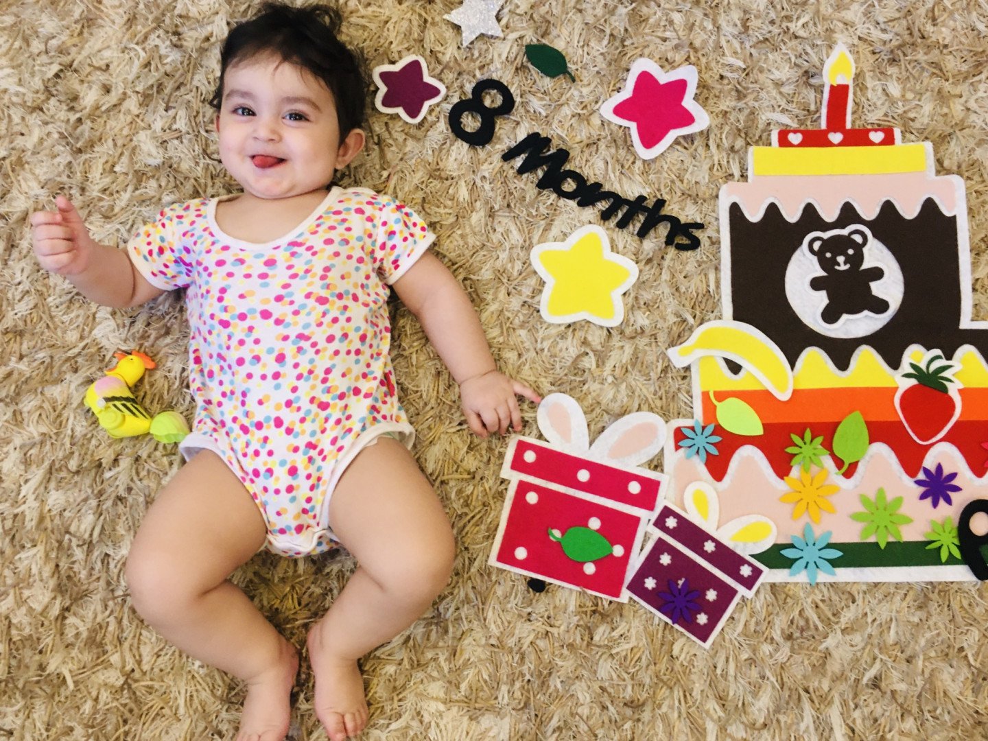 هشت ماهگی نوزاد وانیا علیدوست