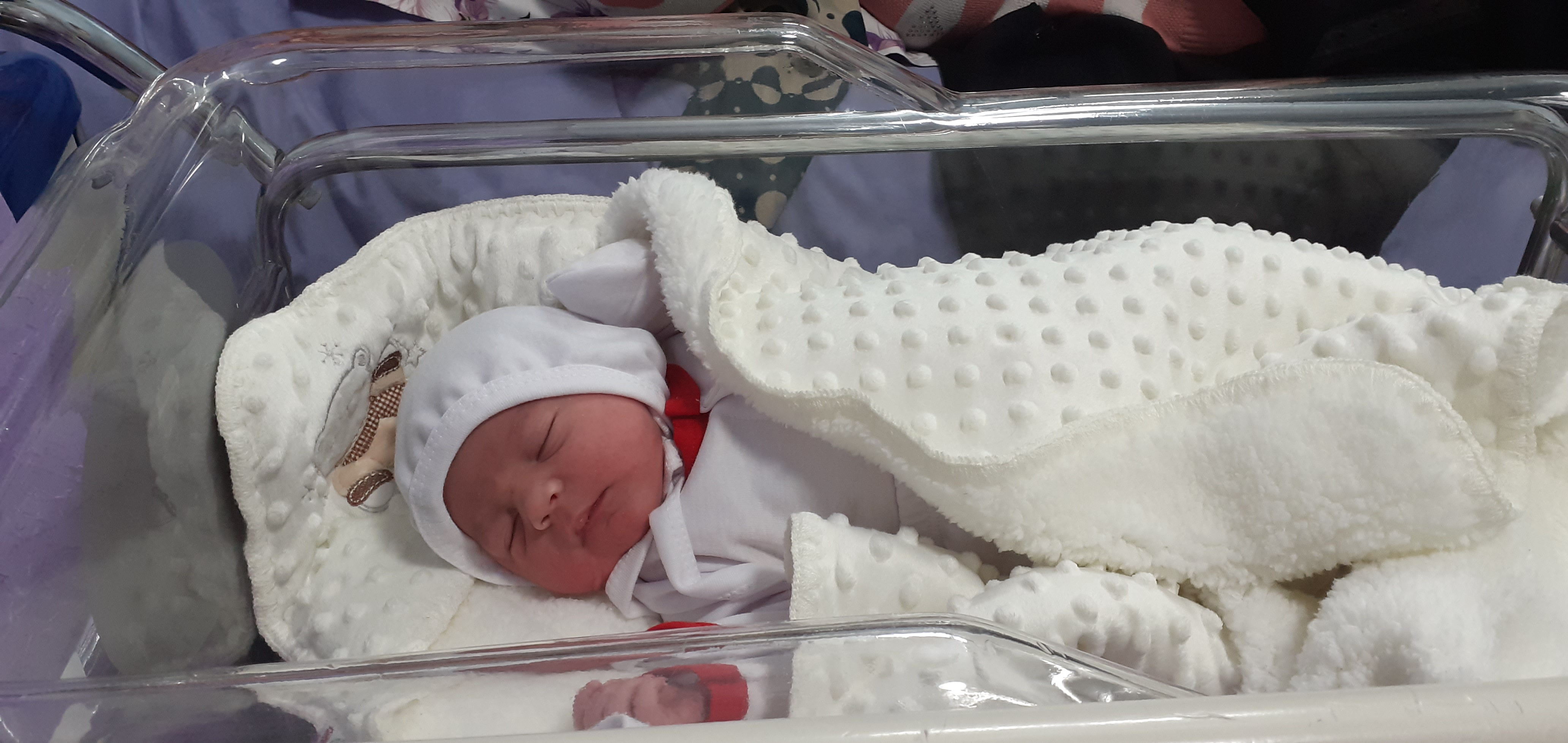 متولد شدن نوزاد آوین رستمیان