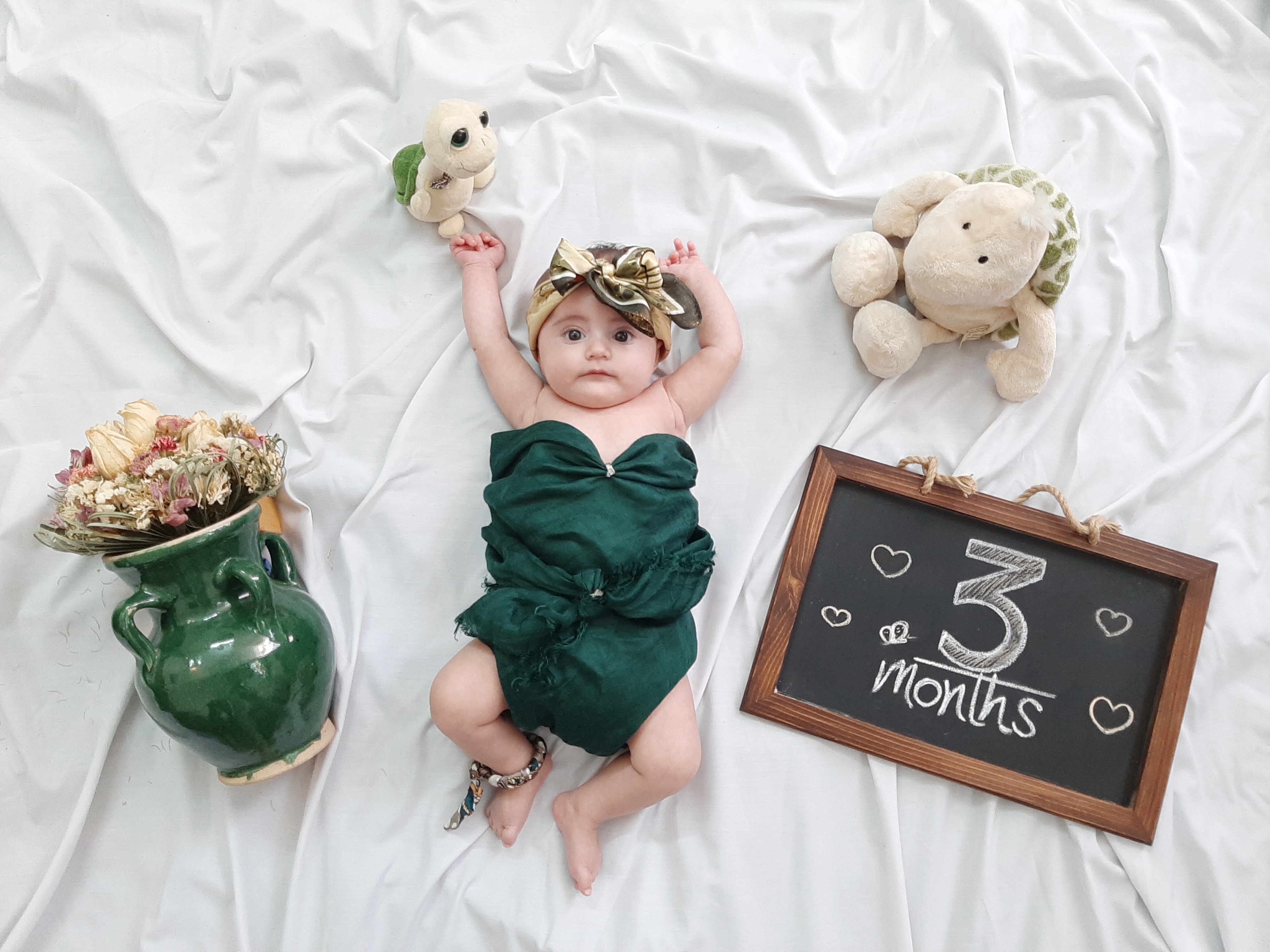 سه ماهگی نوزاد مهرو بالاقلی