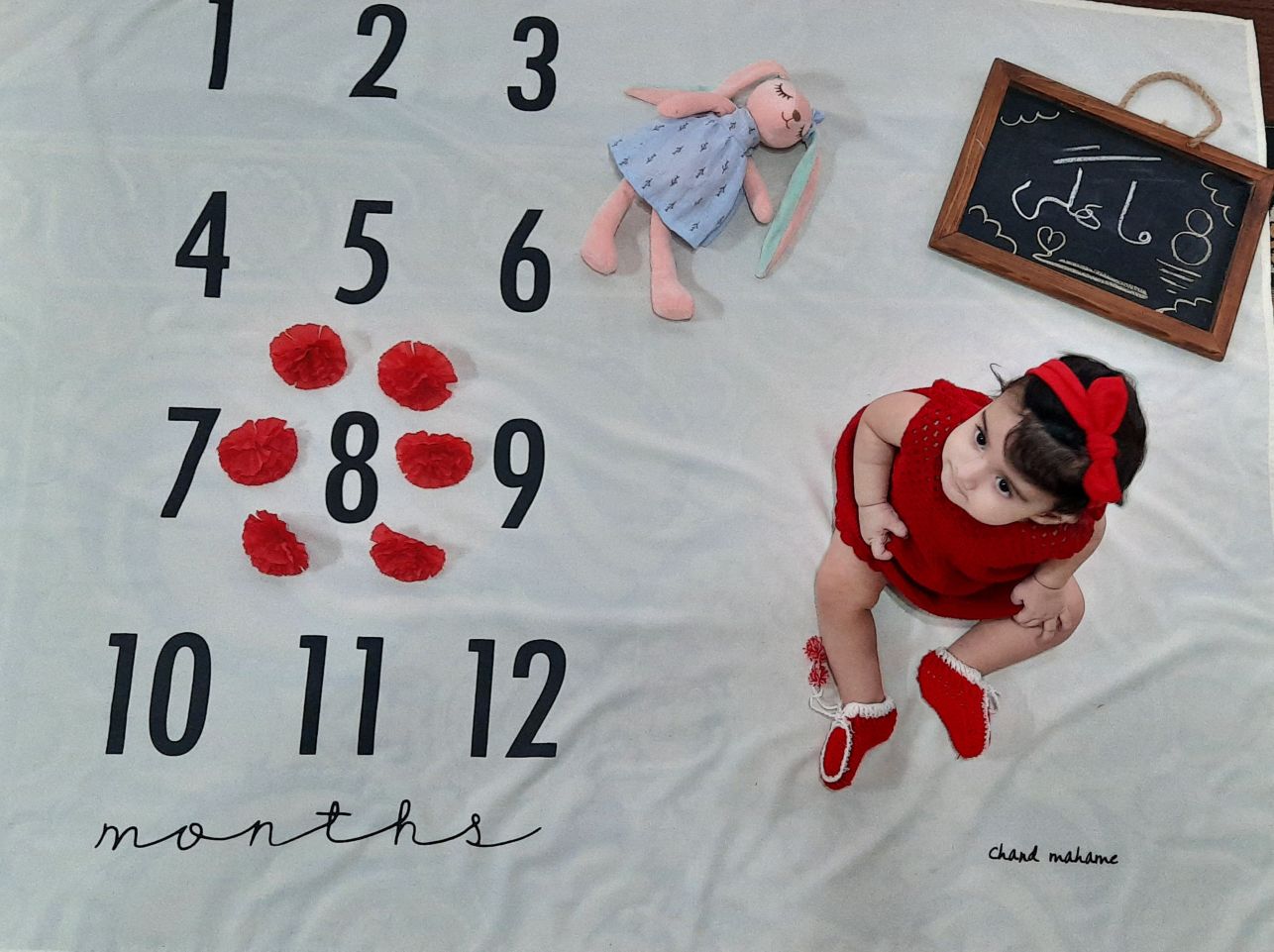 هشت ماهگی نوزاد لنا شیخی پور