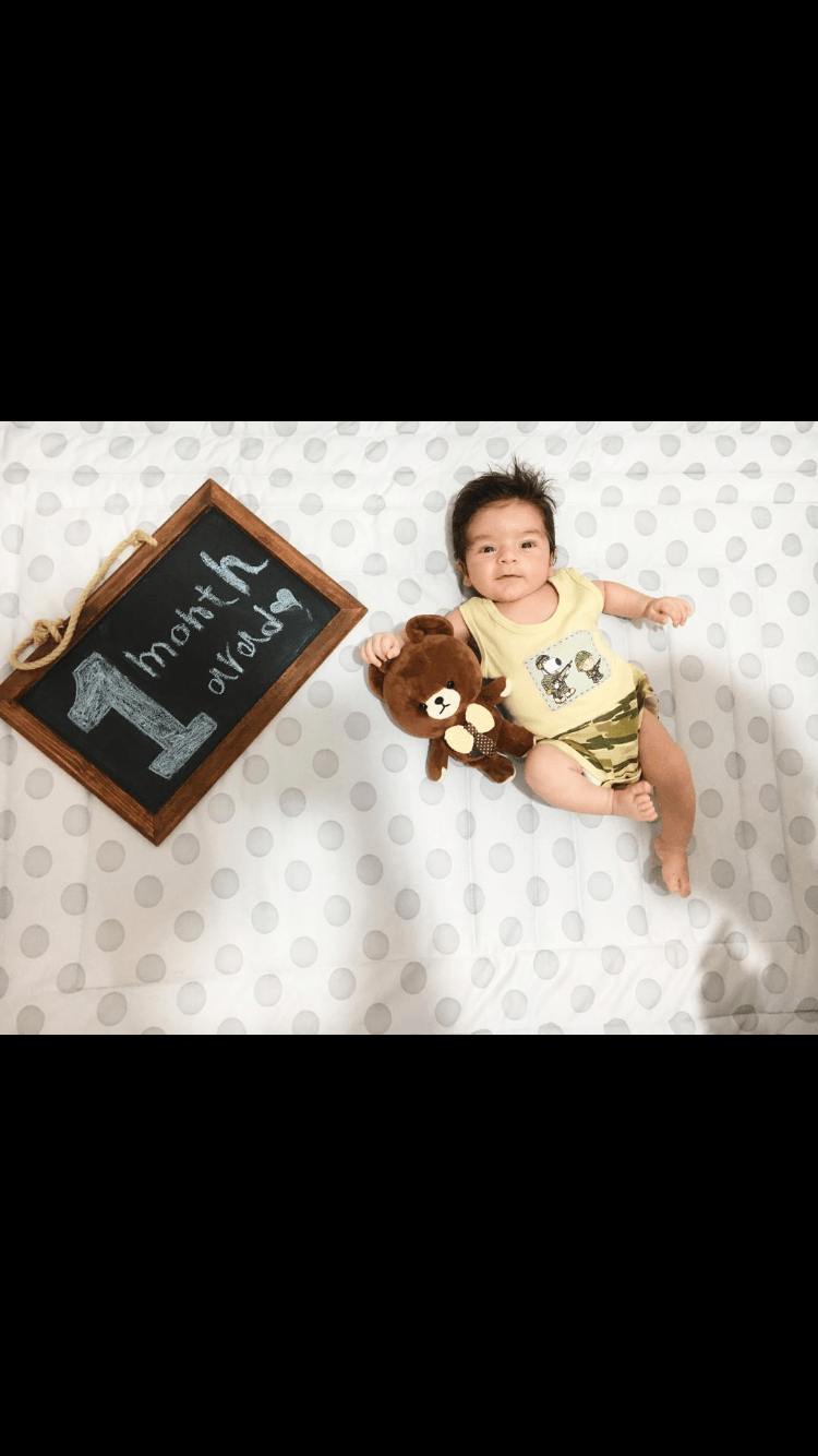 یک ماهگی نوزاد اراد سقايي