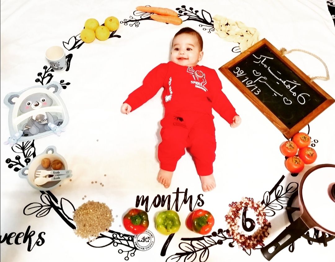 یک ماهگی نوزاد مهرسام سعیدی واحد