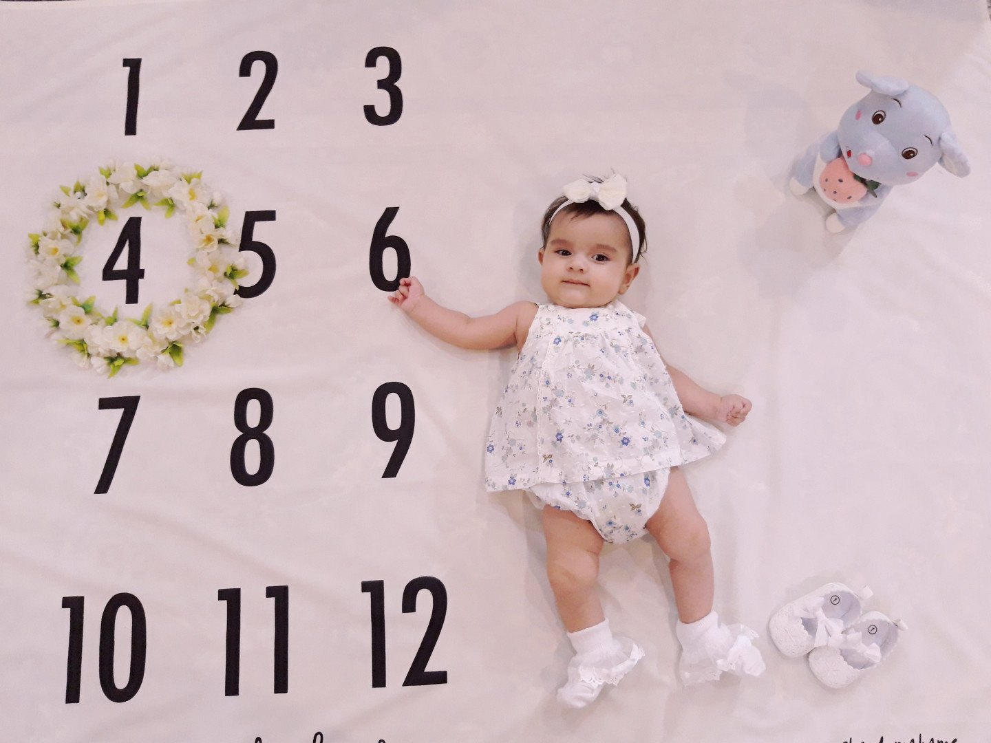 چهار ماهگی نوزاد فریحاحاجی زاده