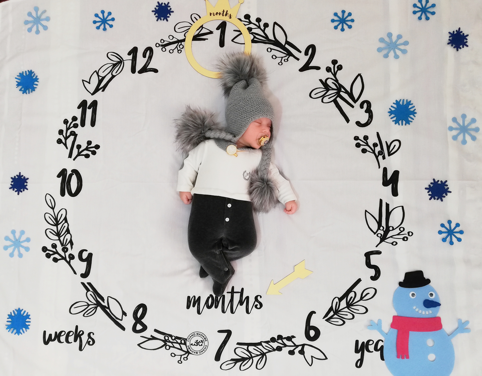 نشانگر ماهگرد تاج طلایی هیراد نظری