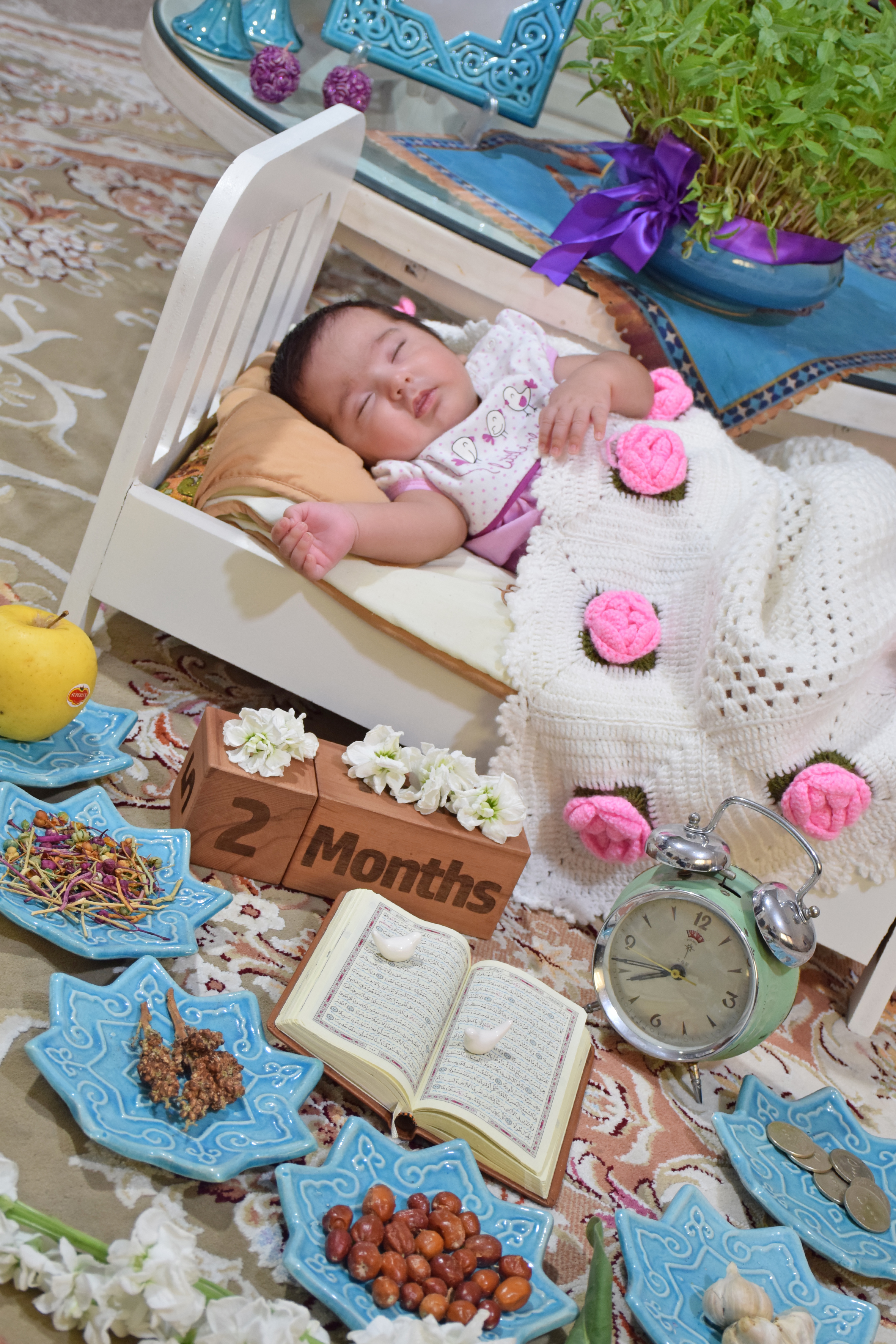 دو ماهگی نوزاد بارانا پارسایی