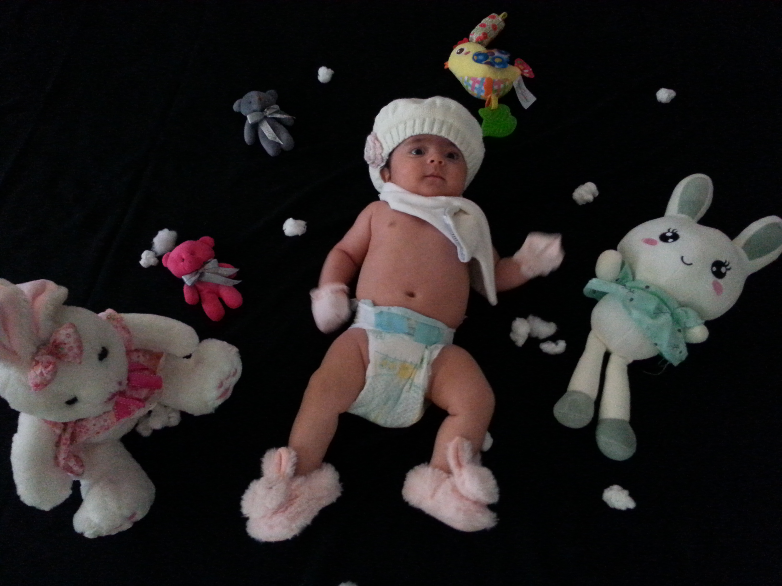 یک ماهگی نوزاد دلنیا صادقی مصباح