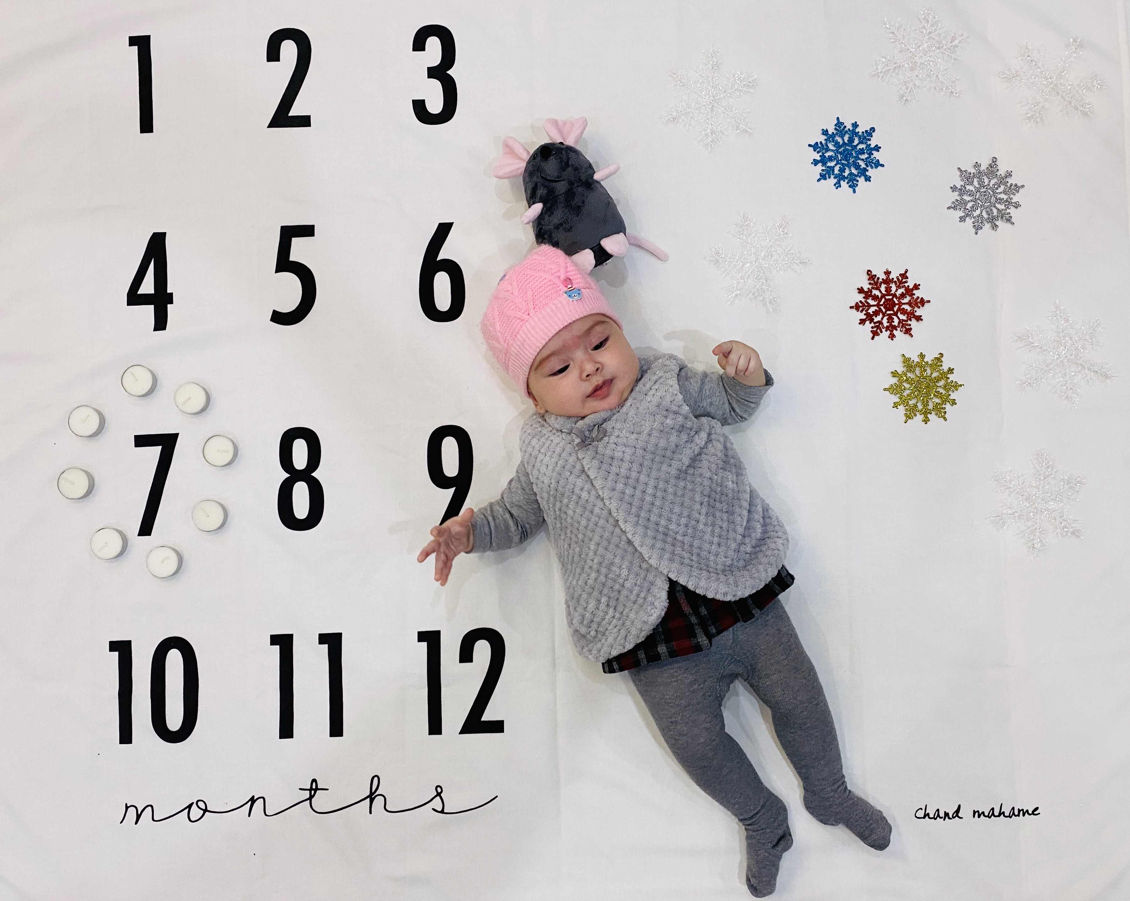 هفت ماهگی نوزاد نيلا كرماني