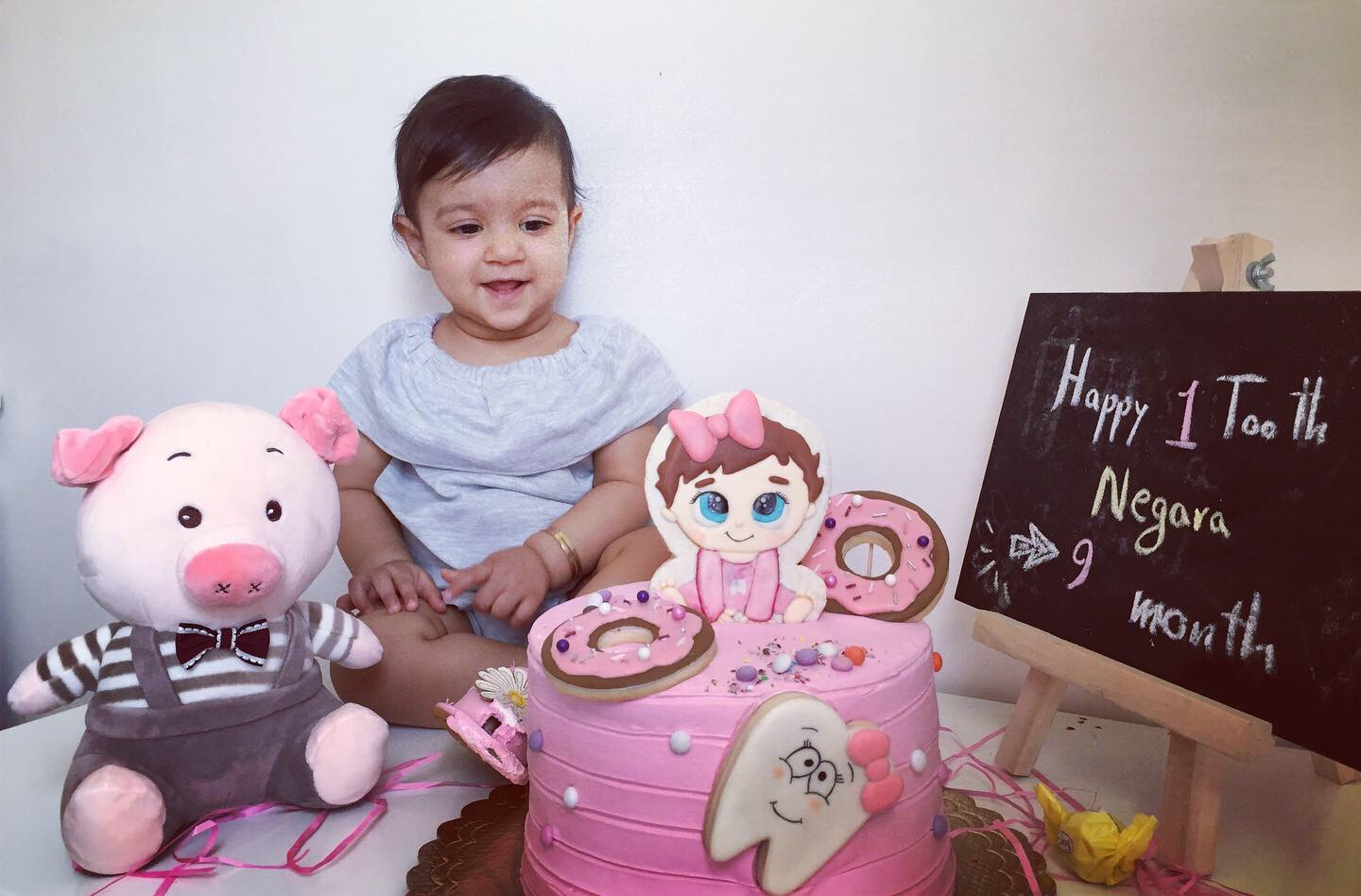 نه ماهگی نوزاد نگارا كرمي