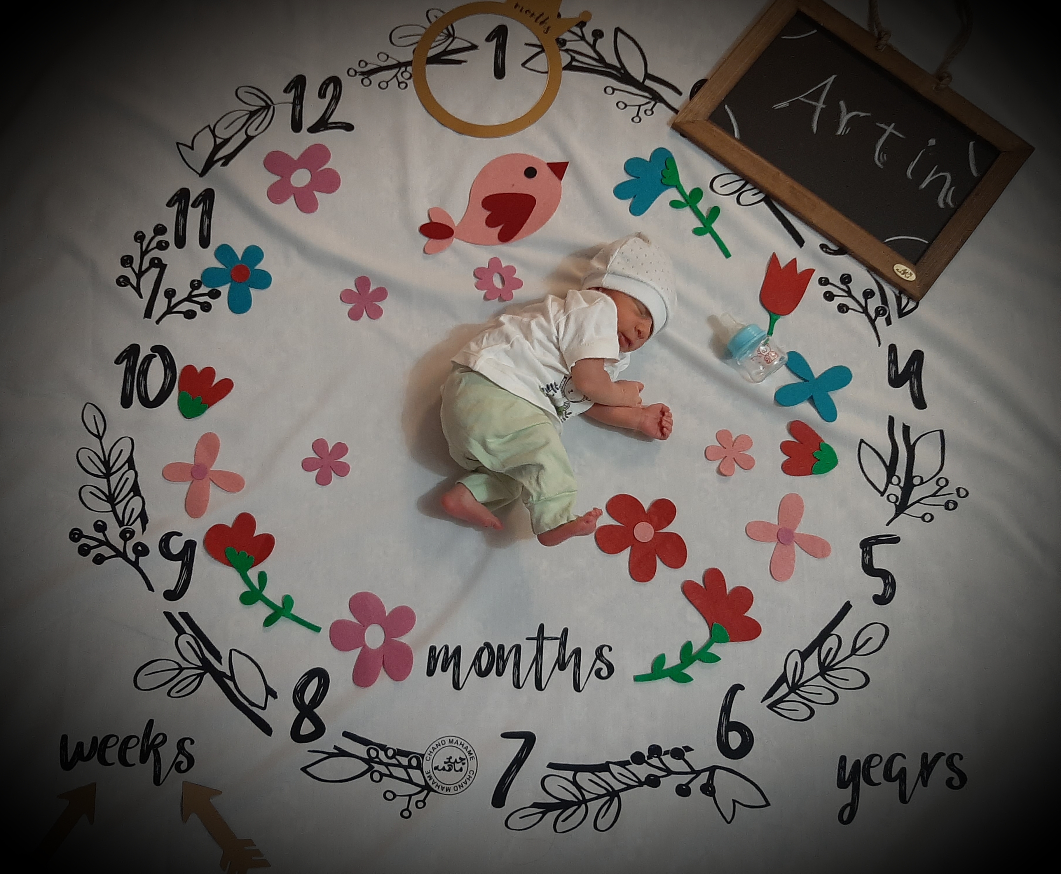 متولد شدن نوزاد آرتین اسمعیلی