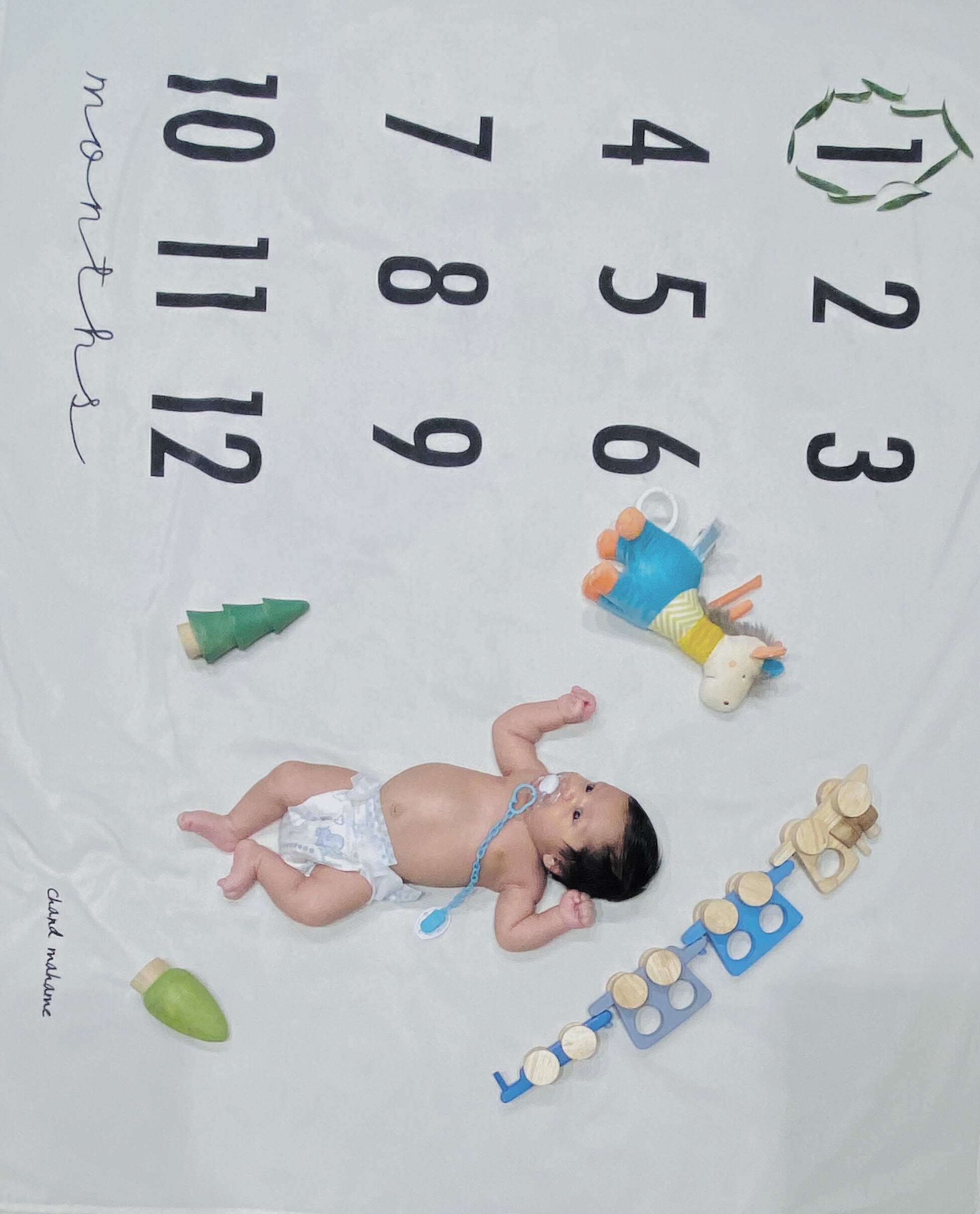 عکس نوزاد پسر مهرسام اسناوندی