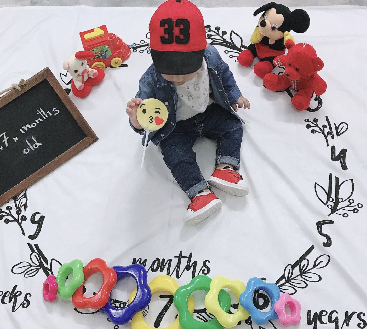 هفت ماهگی نوزاد ويهان ياري