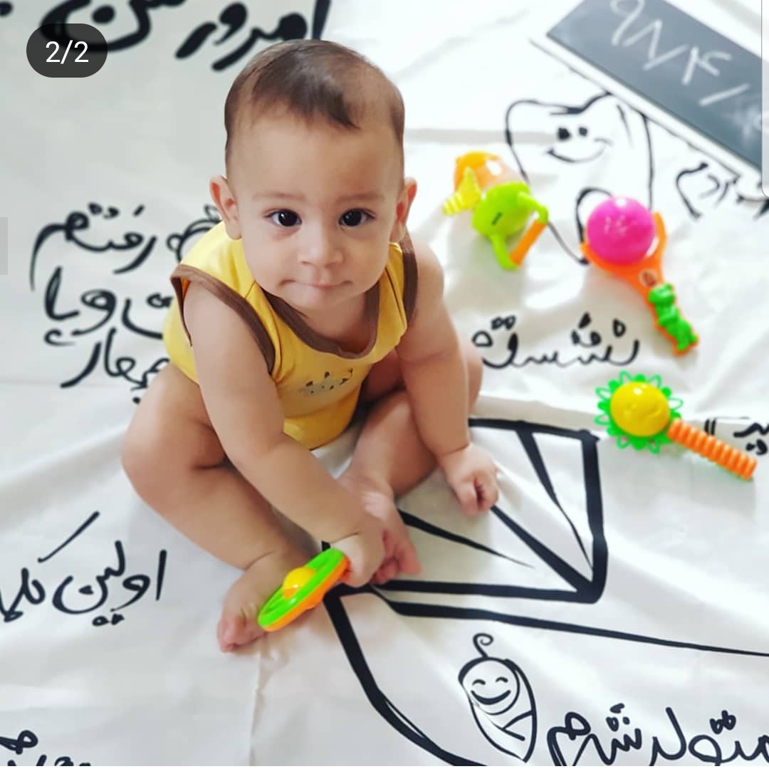 اولین نشستن نوزاد نجاتی