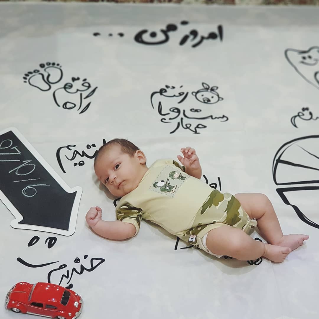 اولین خنده نوزاد نجاتی