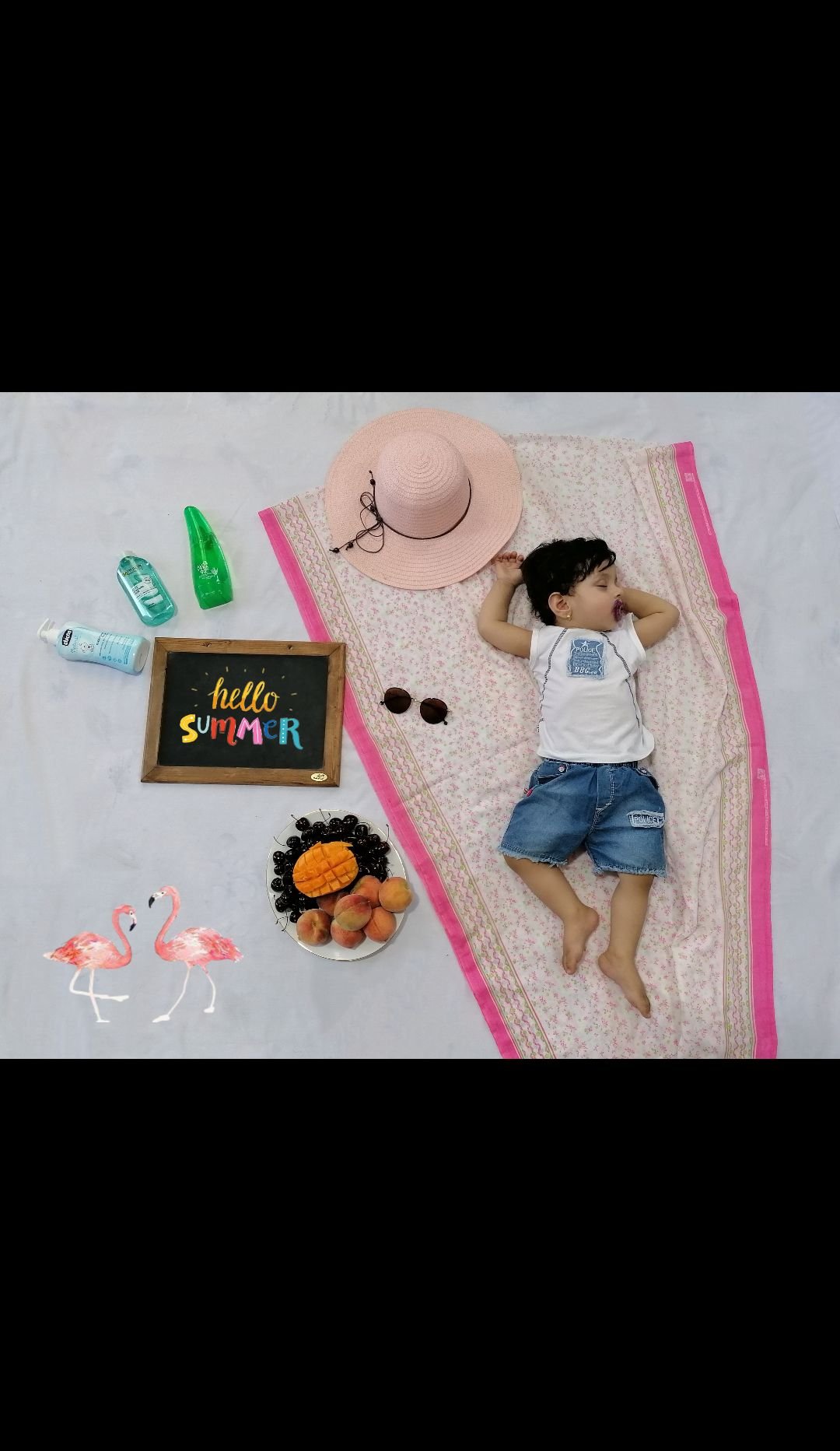 تم عکس تابستانی کودک instagram: aylin.mahmodabadi