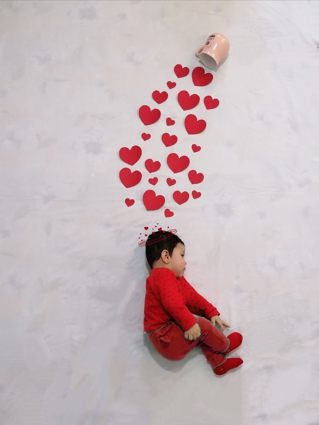 جشن ولنتاین کودک instagram: aylin.mahmodabadi