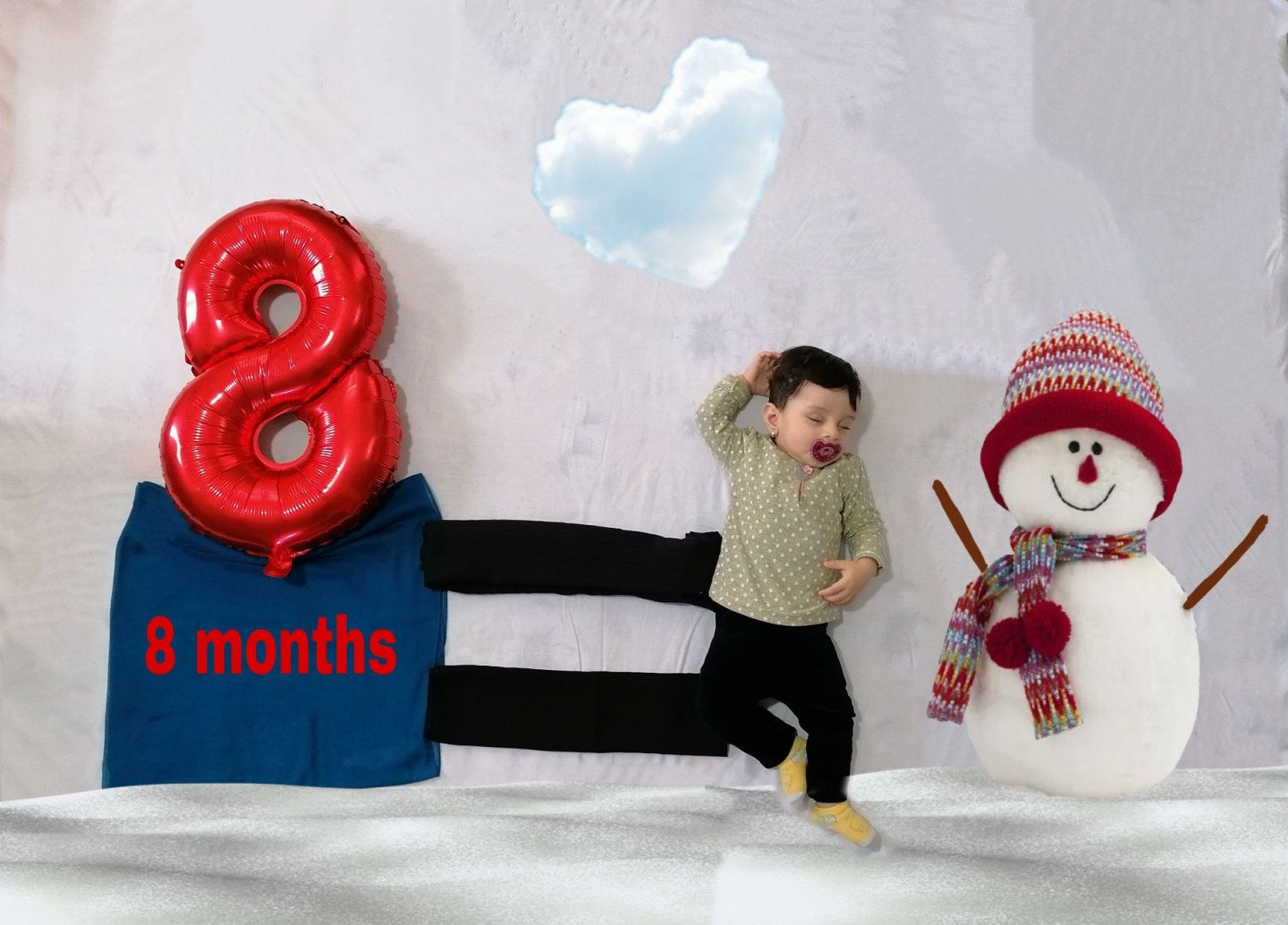 هشت ماهگی نوزاد instagram: aylin.mahmodabadi