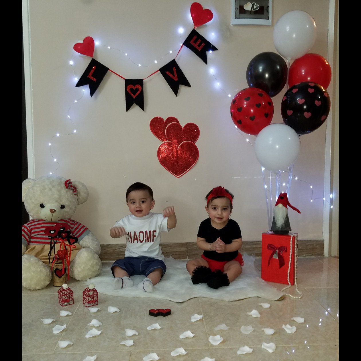 نه ماهگی نوزاد نارین  و نویان شهبازی