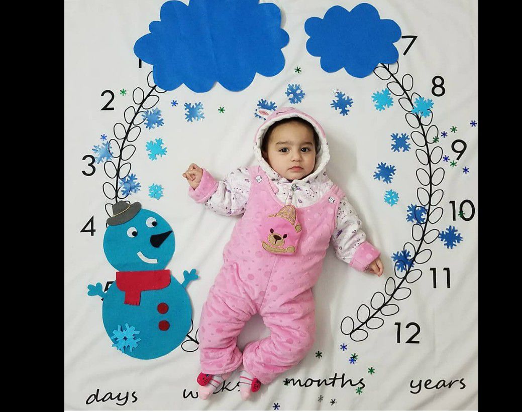 نه ماهگی نوزاد نارین  و نویان شهبازی