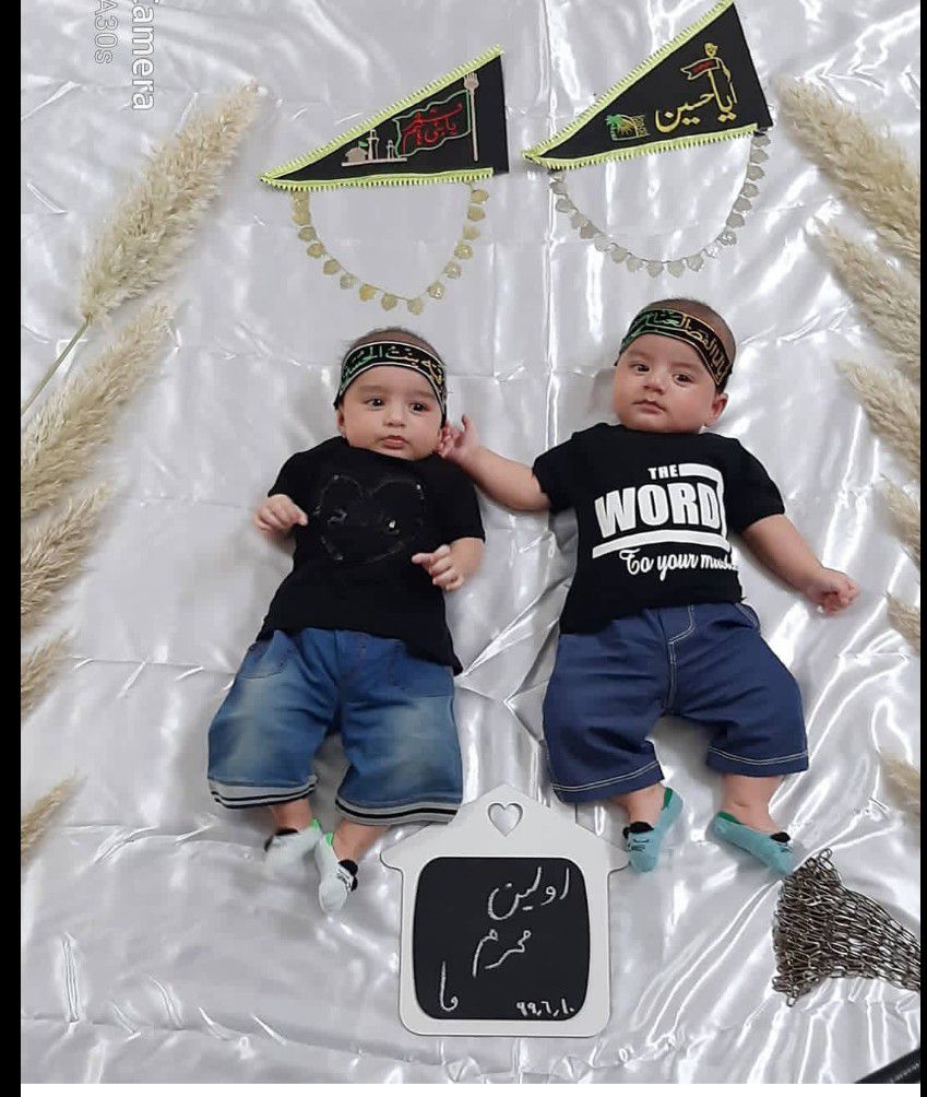 عکس نوزاد پسر نارین  و نویان شهبازی