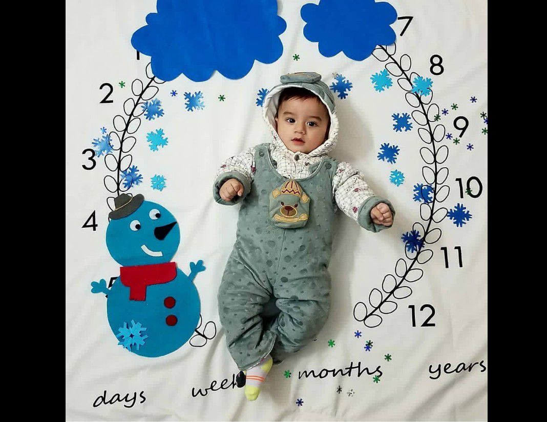 نه ماهگی نوزاد نارین  و نویان شهبازی