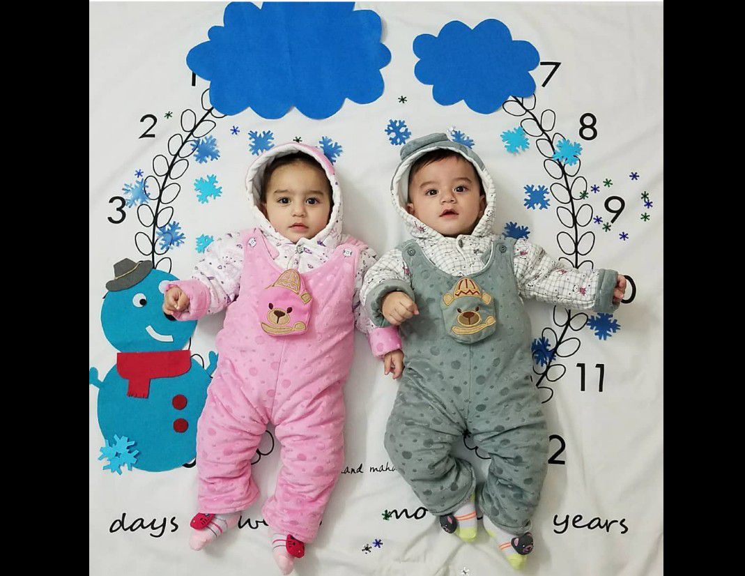 عکس نوزاد پسر نارین  و نویان شهبازی