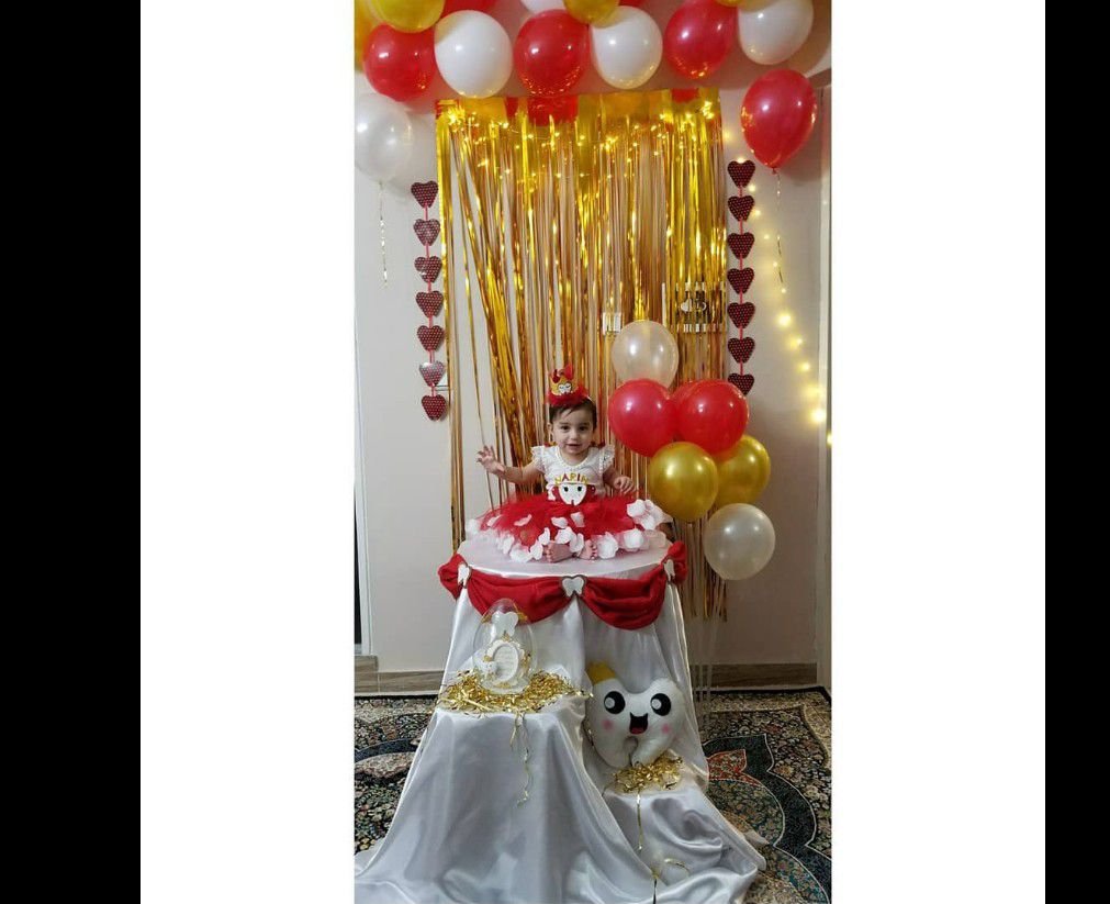 جشن دندونی نوزاد نارین  و نویان شهبازی