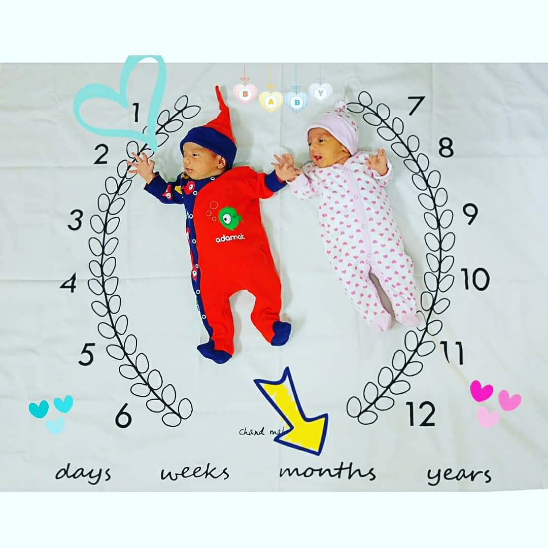 متولد شدن نوزاد نارین  و نویان شهبازی