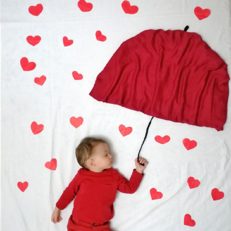 جشن ولنتاین کودک مامان فندق