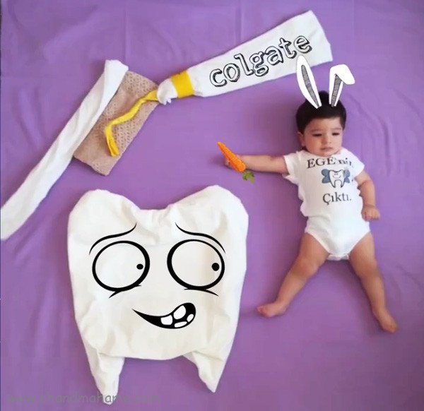 جشن دندونی نوزاد مامان فندق