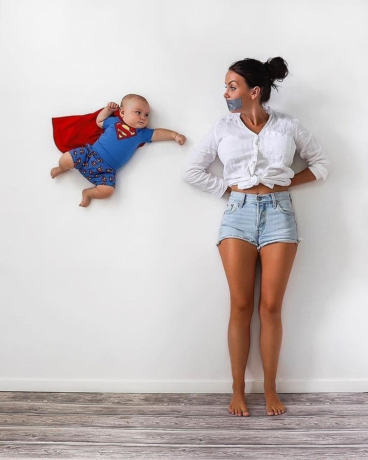 عکس مادر و کودک مامان فندق