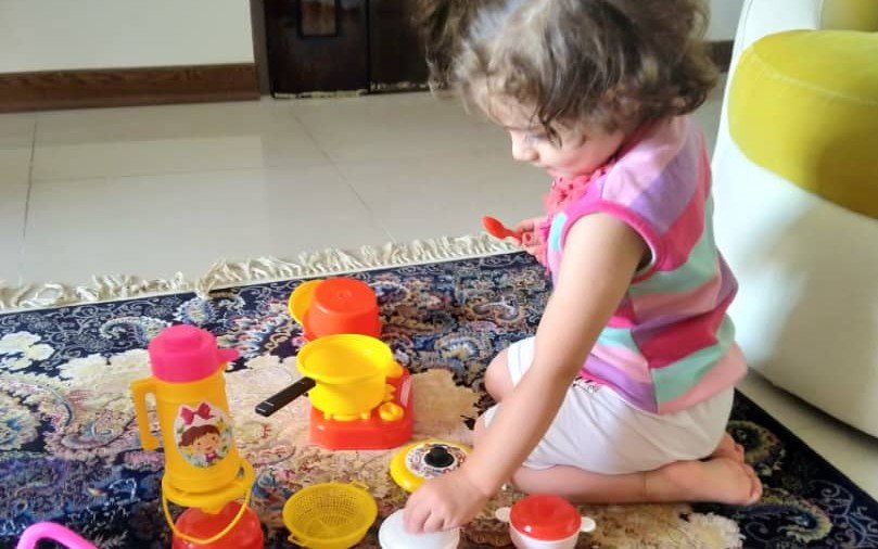 دو سالگی کودک مامان فندق