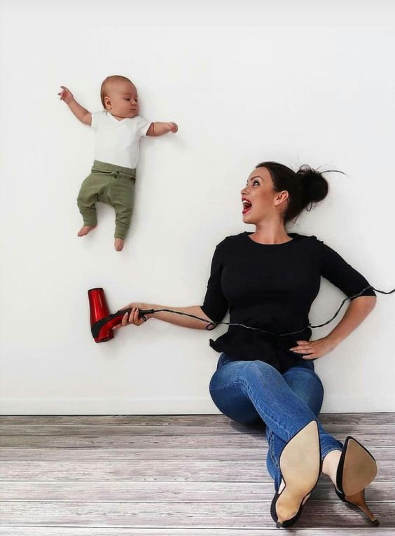 عکس مادر و کودک مامان فندق