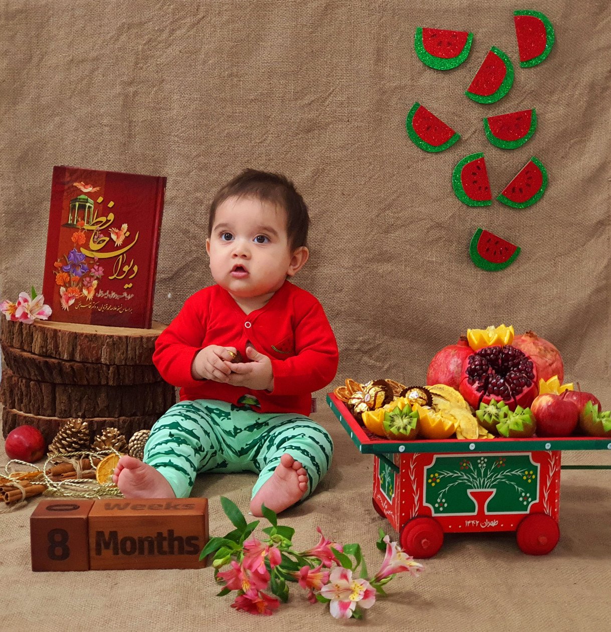 شب یلدا کودک شاهان گنجعلی