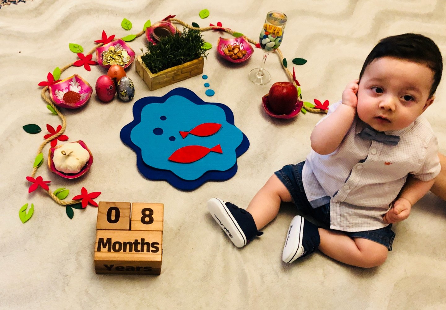 هشت ماهگی نوزاد آرمان ستاری